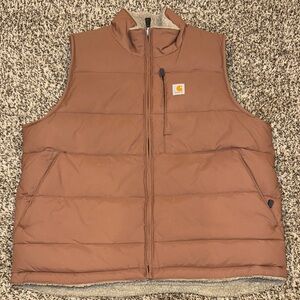 Carhartt Brown Puffer Vest